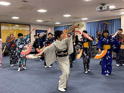 日本舞踊授業